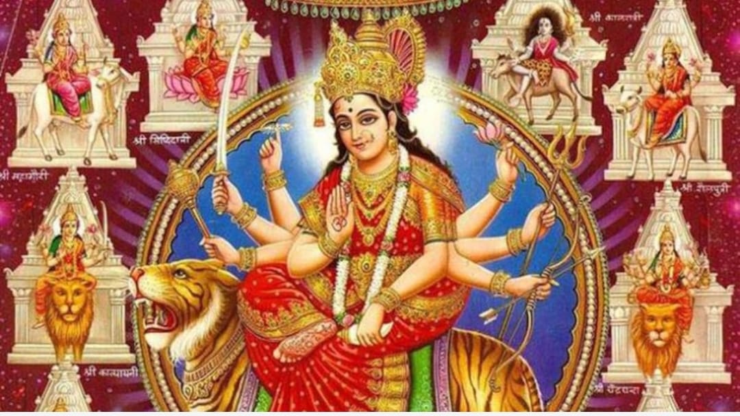 नवरात्र आणि रंग