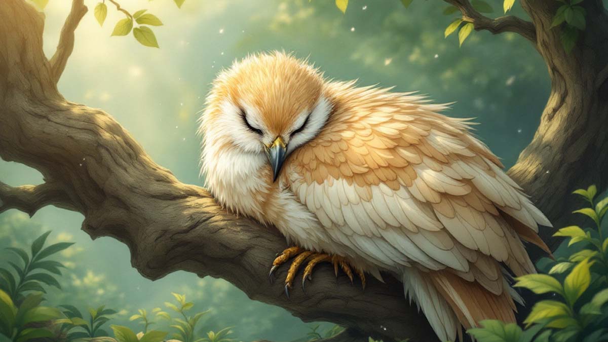 पक्षी झोपताना फांदीवरून का पडत नाहीत?