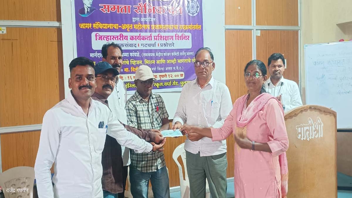 भारत राष्ट्रासाठी आग्रही असले पाहिजे-धम्मा कांबळे