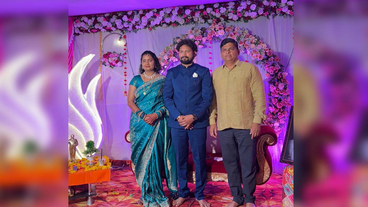 लग्नातील अंधश्रद्धांना छेद! आकाश-मेनकाचे विचारशील पाऊल — डॉ. रविंद्र मुन्द्रे यांचे आवाहन