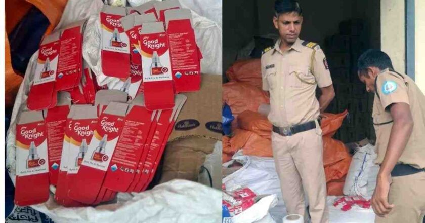 नागपूरमध्ये पोलिसांचा मोठा छापा; बनावट गुडनाइट उत्पादनांचा जाळा उध्वस्त