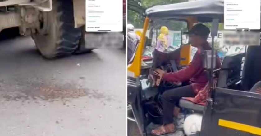 टॅक्स भरतो, पण रस्त्यावर थुंकतो; पुण्यातील रिक्षावाल्याचा व्हायरल व्हिडीओ