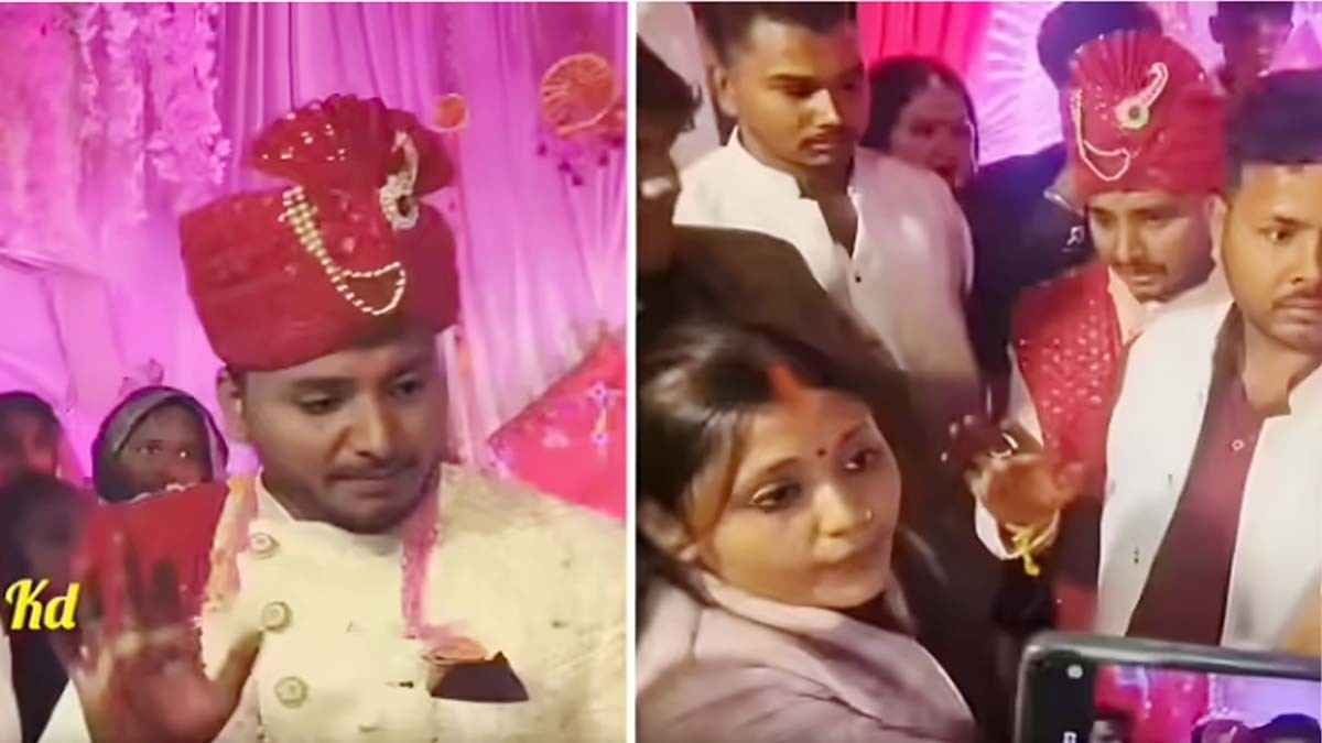 नवरदेवाचं गुप्त दुसरं लग्न आणि पहिल्या बायकोने मंडपात घातलेला राडा