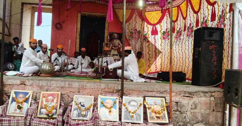 हरु येथे विदर्भ स्तरीय खंजेरी भजन स्पर्धेचा जल्लोष; २१ मंडळांचा सहभाग, विजेत्यांचा गौरव 