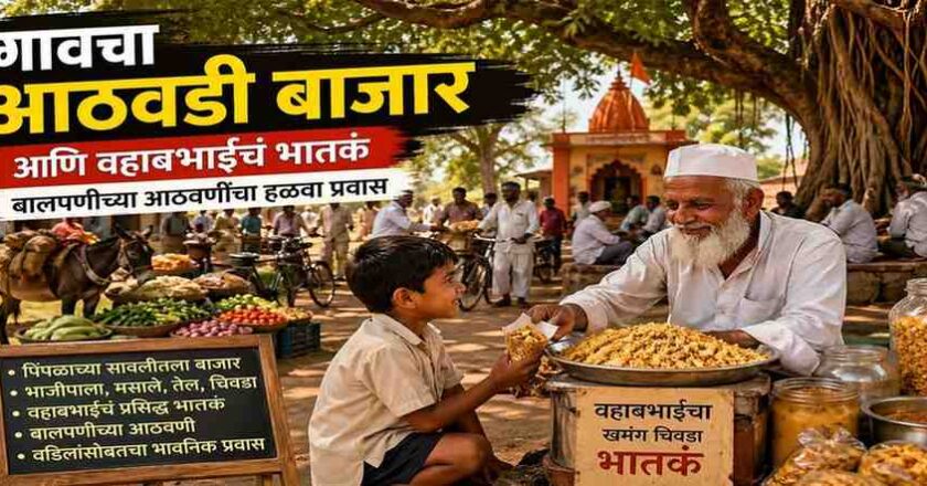 “गावचा आठवडी बाजार आणि वहाबभाईचं भातकं | बालपणीच्या आठवणींचा हळवा प्रवास”