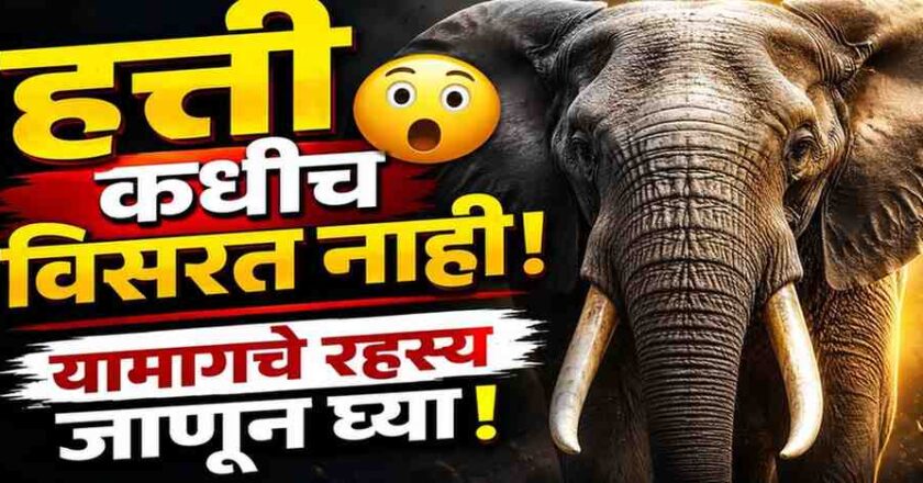 हत्ती कधीच का विसरत नाहीत? वैज्ञानिकांनी उलगडले आश्चर्यकारक रहस्य!